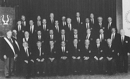 Der Männerchor im Jahre 1988
